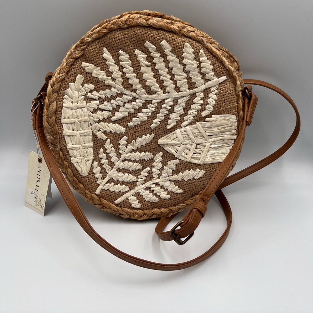 Bohemian Jute Crossbody Purse Bag Summer Vacation